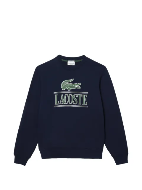 Lacoste logo crew-neck sweatshirt