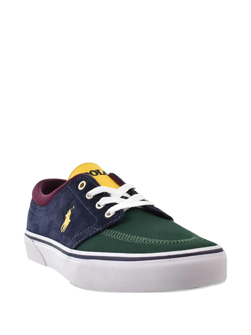 Polo Ralph Lauren Faxon X "Navy Multicolor" sneakers Blauw