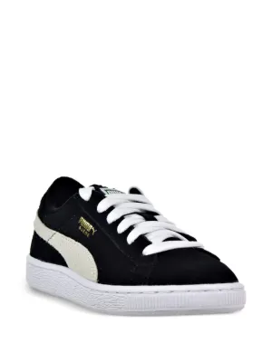 MM6 Maison Margiela Kids スエードレザースニーカー | ブラック