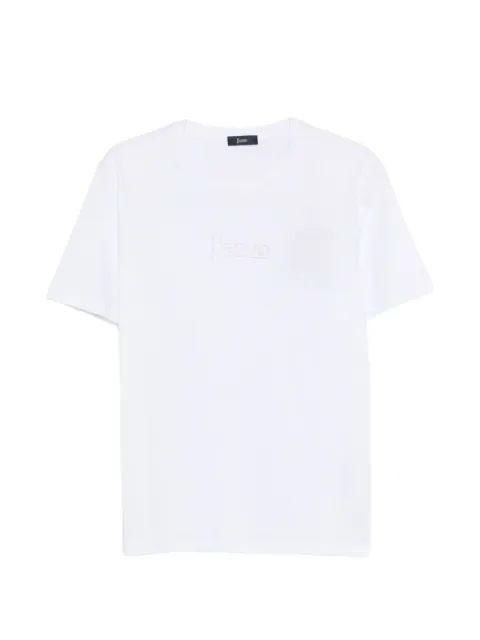 Herno logo-embroidered T-shirt