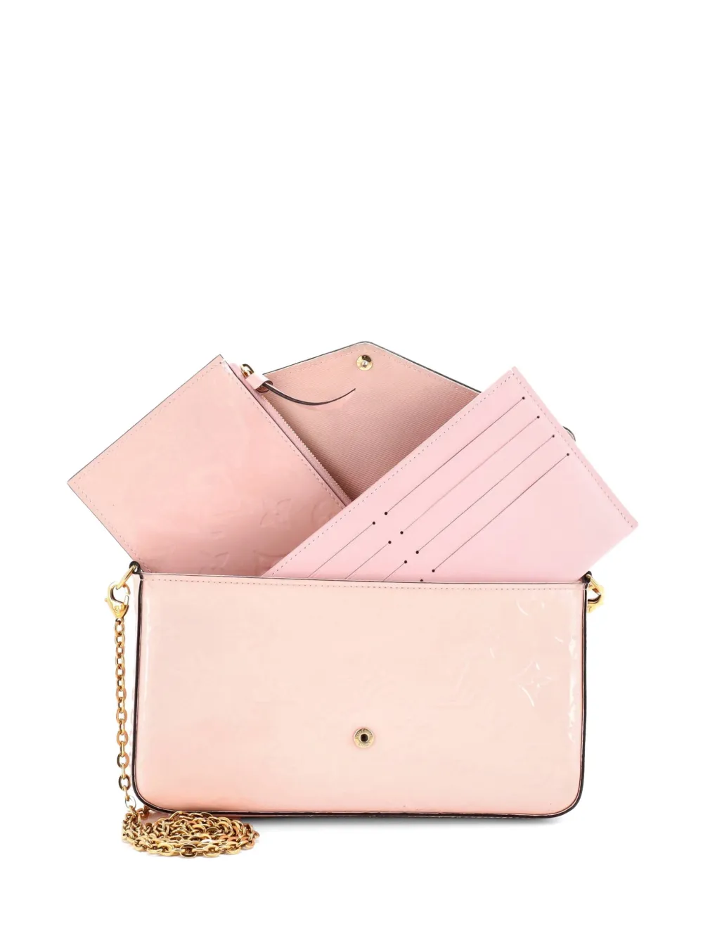 Louis Vuitton Pre-Owned Felicie Pochette Epi Leather crossbody bag - Rosa