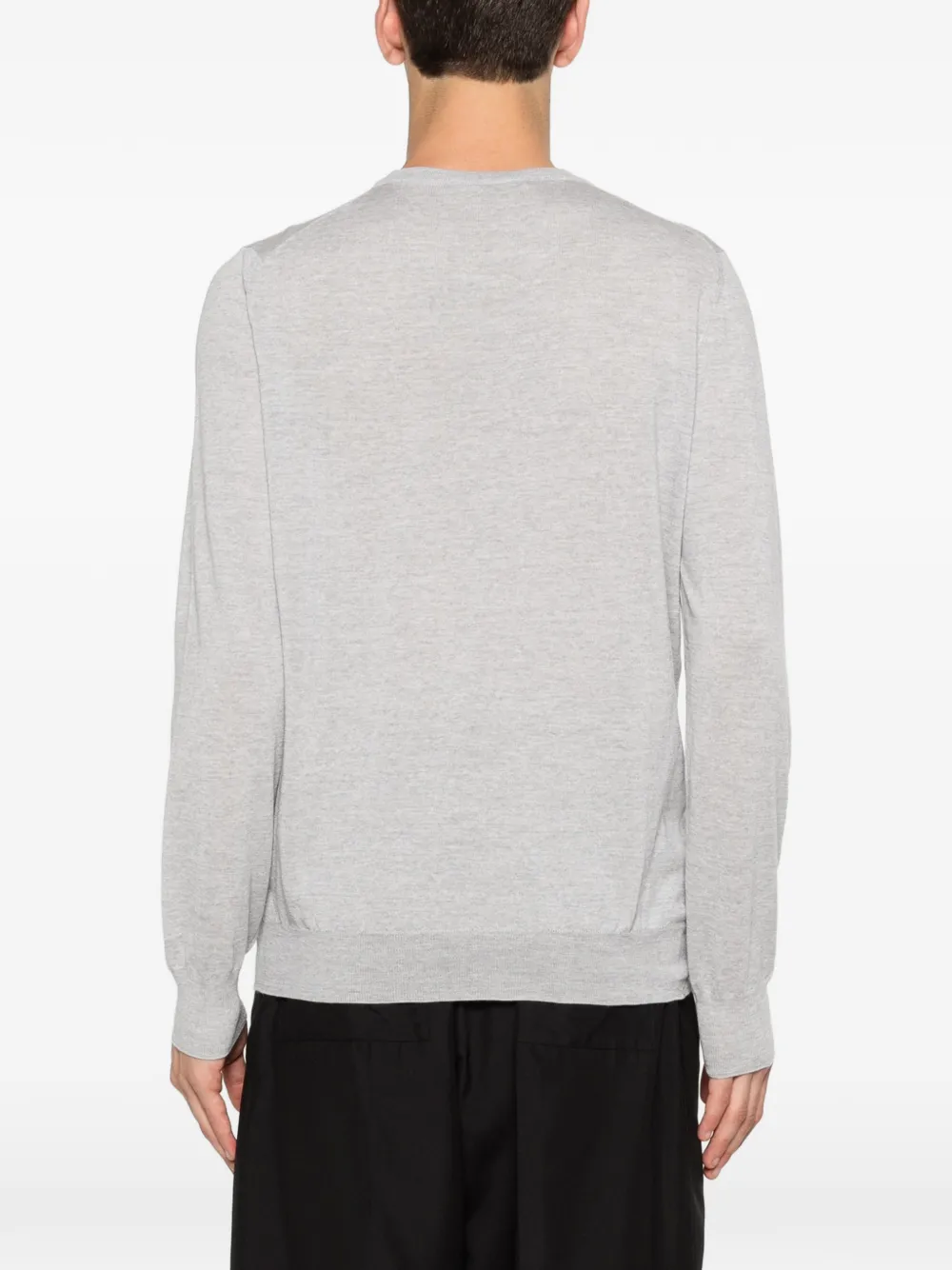 Tagliatore Trui met ronde hals Grijs