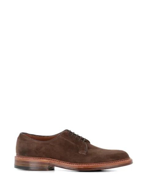 Alden Blucher suede derby shoes