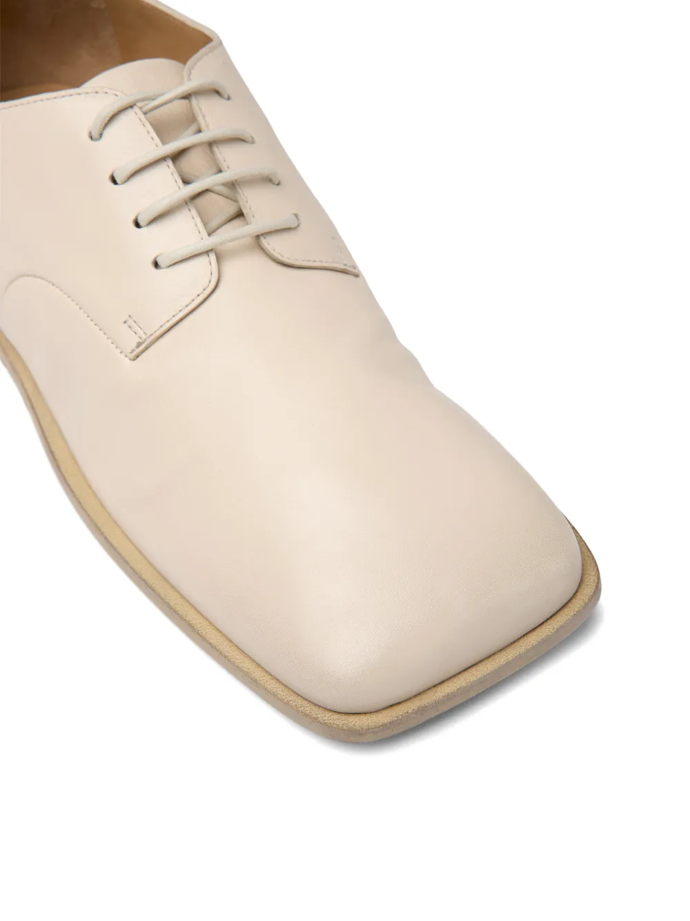 Marsèll Derby schoenen met vierkante neus Beige