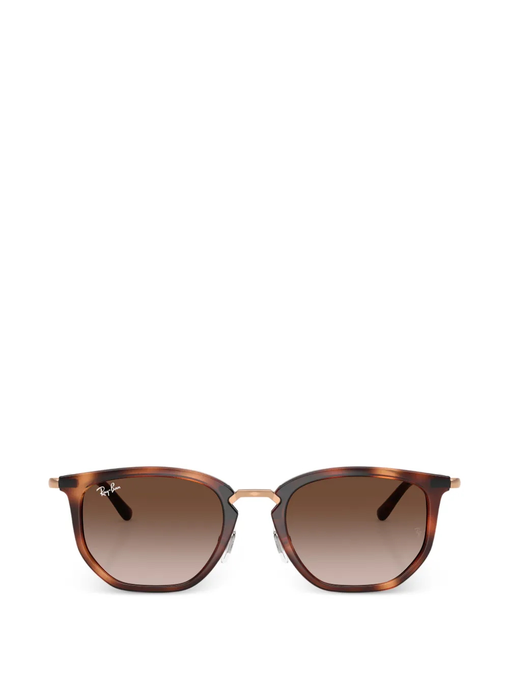 RAY-BAN JUNIOR browline sunglasses - Marrone