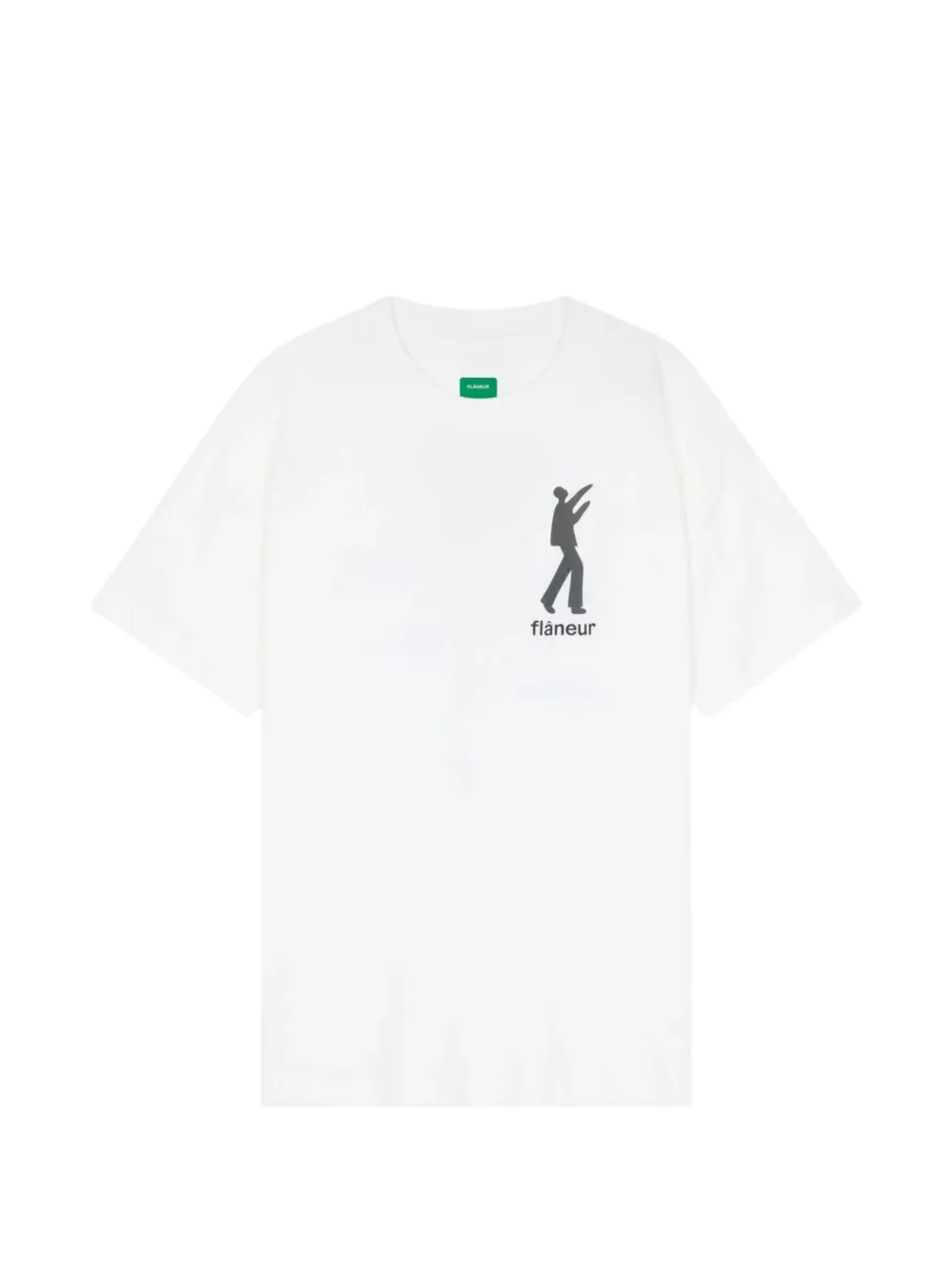 FLÂNEUR Inflatables graphic-print T-shirt - Weiß
