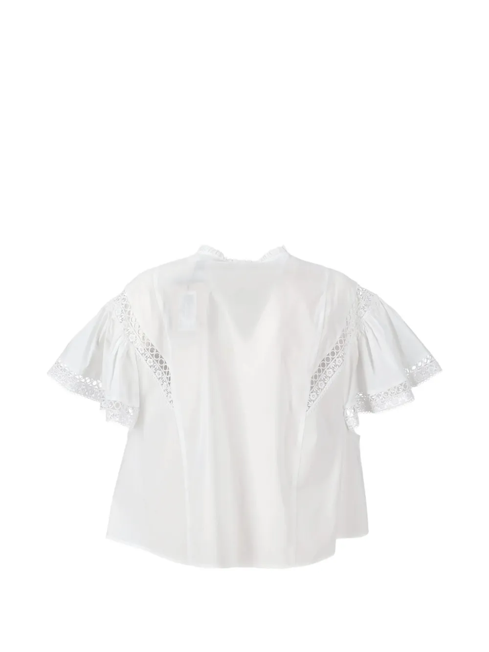 TWINSET Blouse met ruches Wit