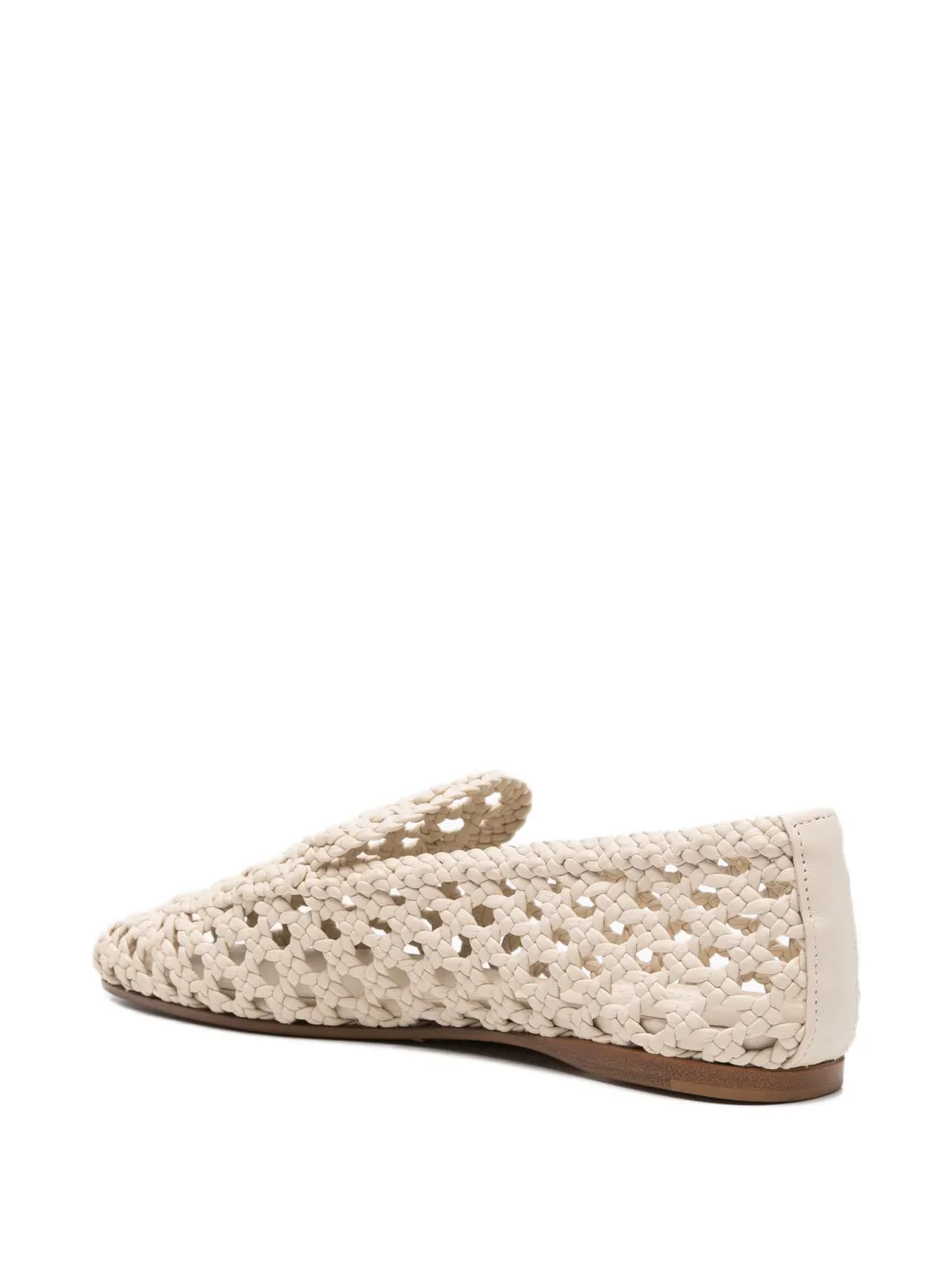 Forte Leren loafers Beige