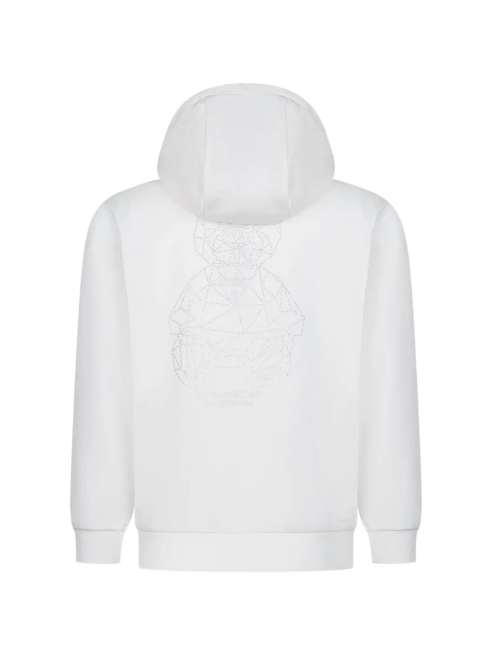 guess kids Hoodie met logodetail Wit