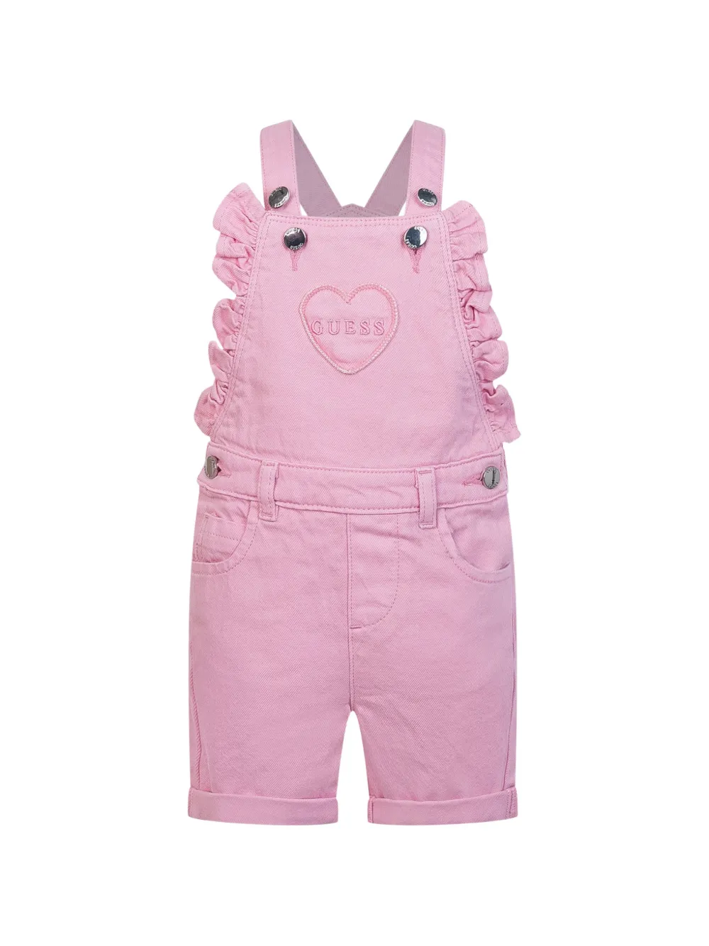 guess kids Playsuit mit Rüschendetail - Rosa
