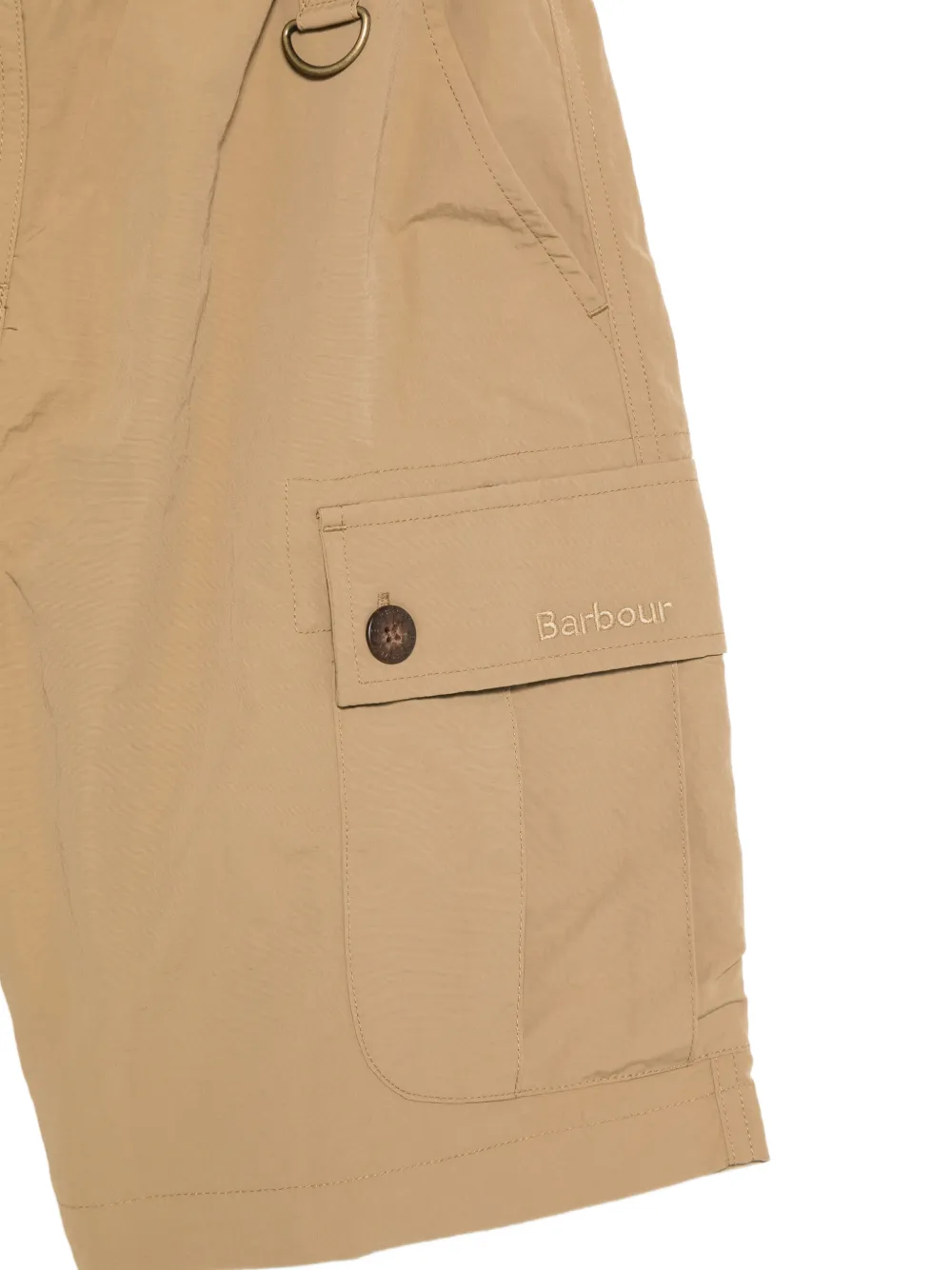 Barbour Debbie elastische shorts Groen