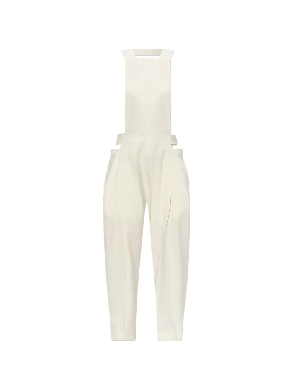 Issey Miyake button cutout jumpsuit - Toni neutri
