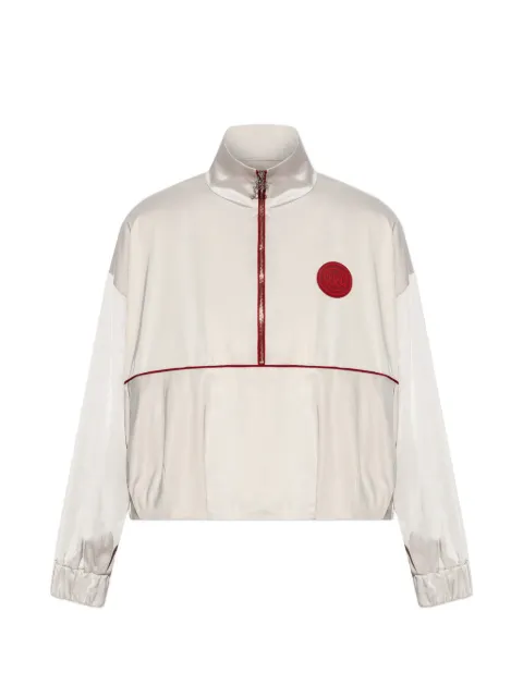 Gestuz x Barbie quarter-zip sweater