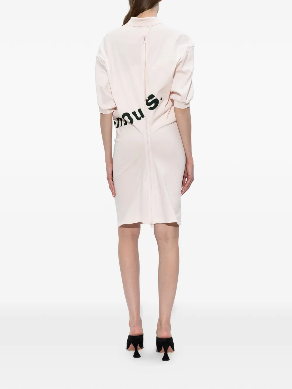 Issey Miyake Polo blousejurk Roze