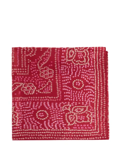 ISABEL MARANT patterned scarf