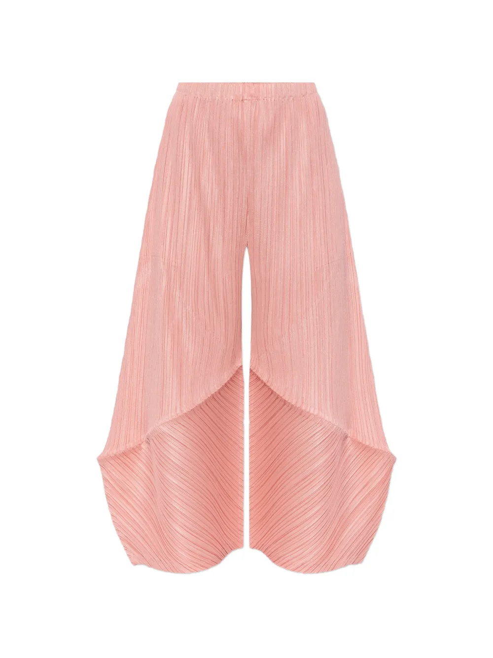 Pleats Please Issey Miyake pleated wide-leg trousers - Pink