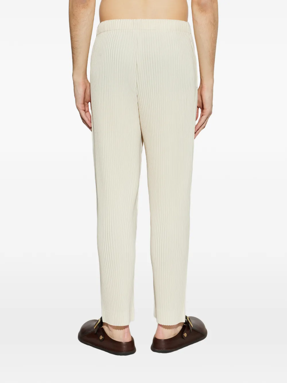 Homme Plissé Issey Miyake Plooibroek met print Beige