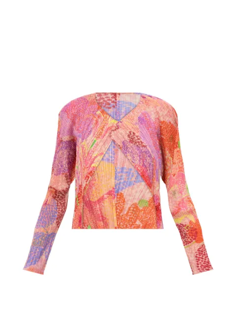 Pleats Please Issey Miyake pleated jacket