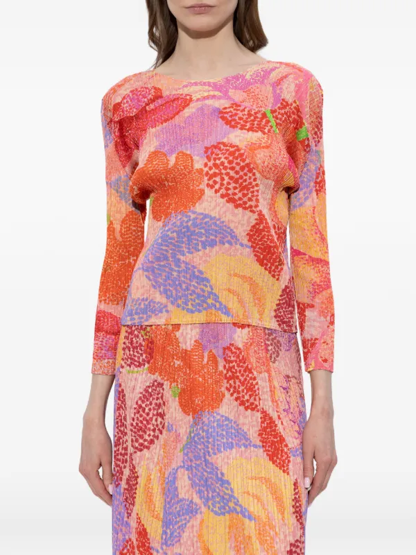 Pleats Please Issey Miyake プリーツ ブラウス | ピンク | FARFETCH JP