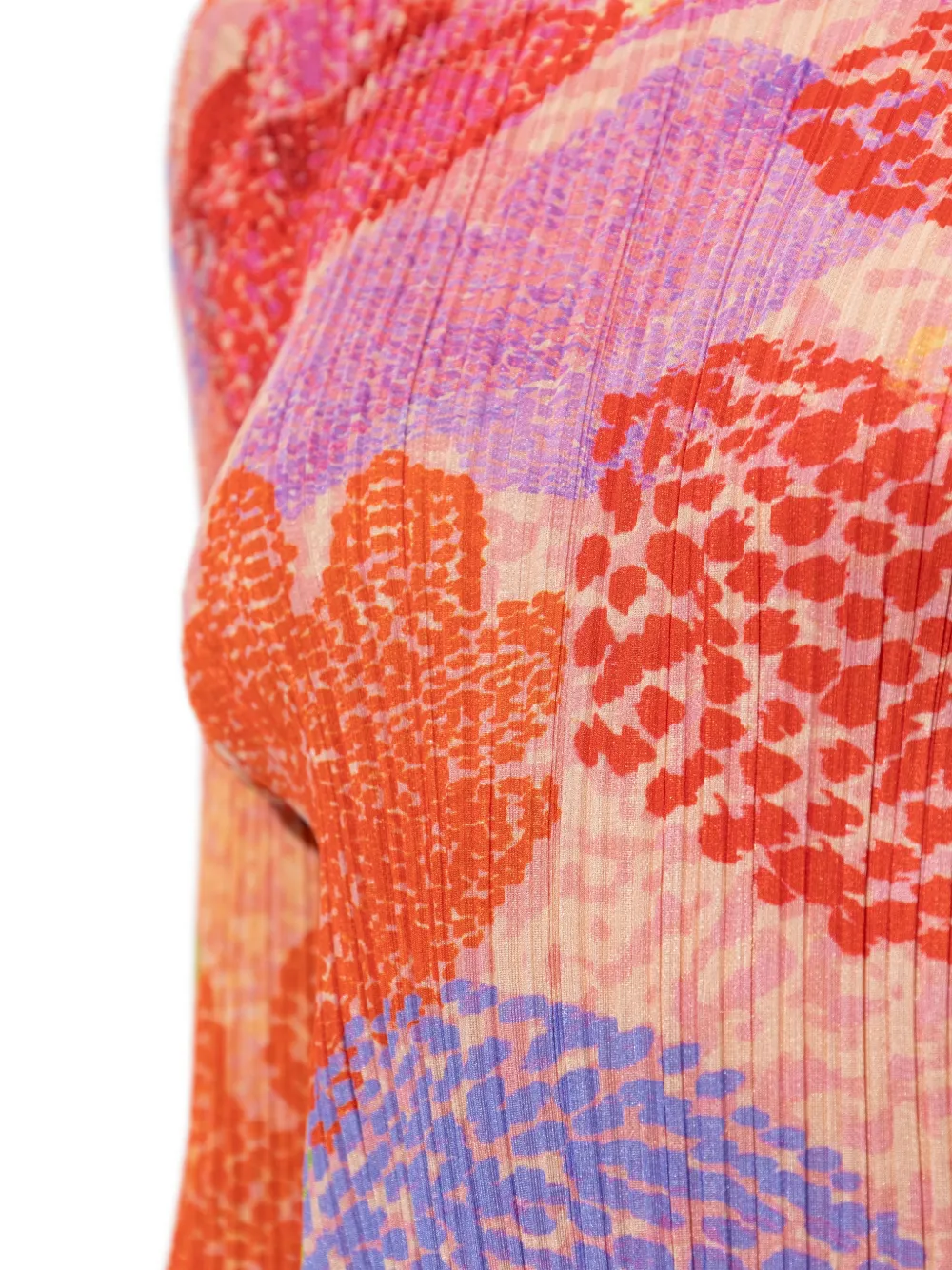 Pleats Please Issey Miyake Geplooide blouse Roze