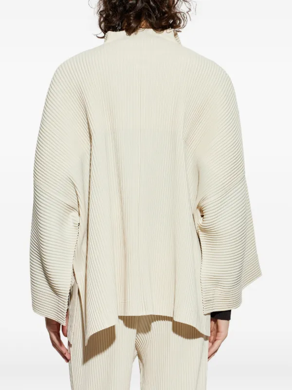 Homme Plissé Issey Miyake Wear Or Wrap Plissé Button Jacket