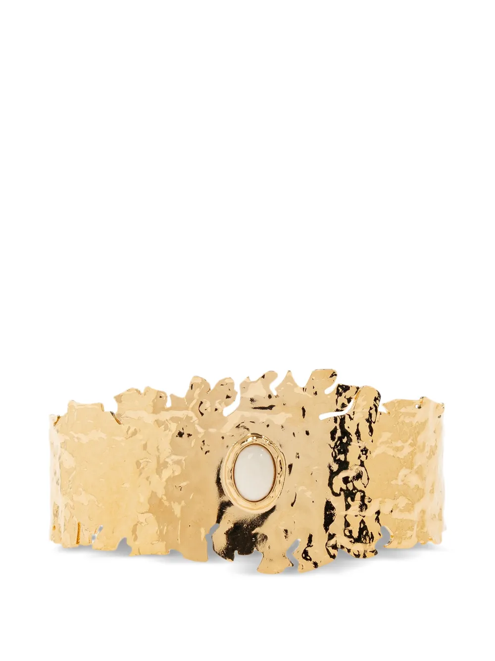 ISABEL MARANT textured bracelet - Oro