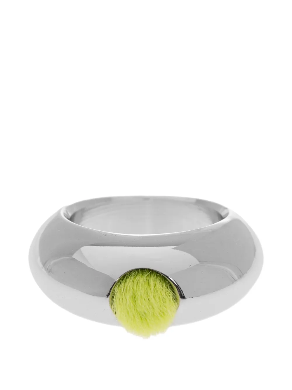 Issey Miyake polished ring - Argento