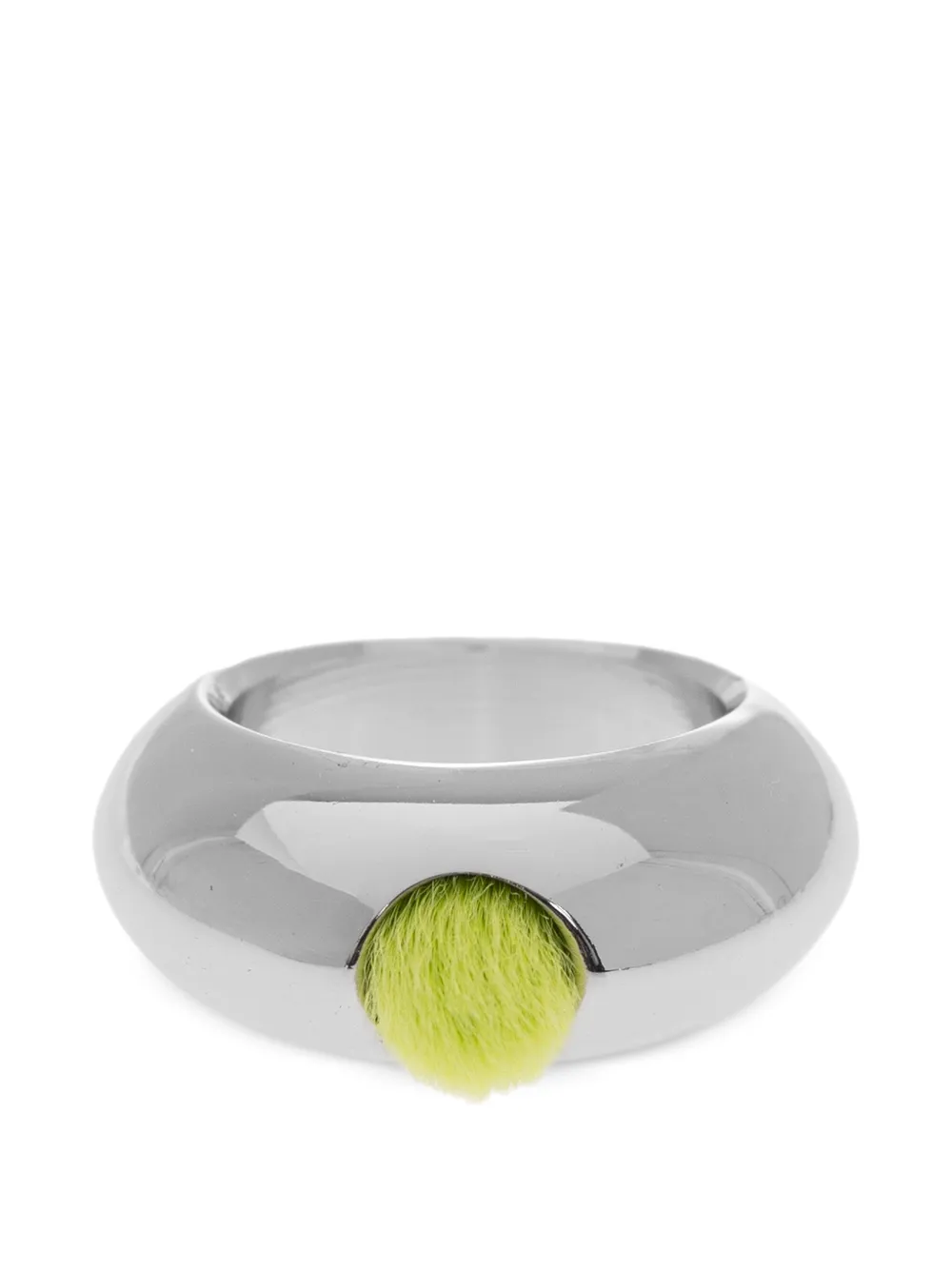Issey Miyake polished ring - Argento
