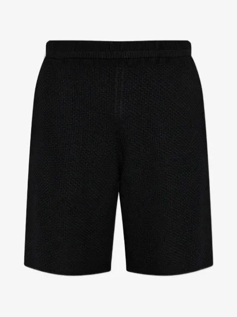 Homme Plissé Issey Miyake short à détails brodés