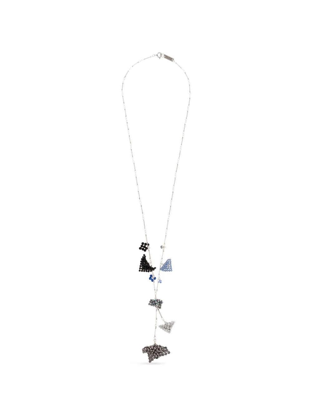 ISABEL MARANT beaded-charm necklace - Silber