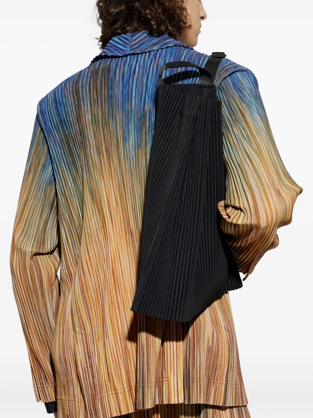 HOMME PLISSÉ ISSEY MIYAKE BACKPACK Homme Plissé Issey Miyake Pleated Backpack | Black | FARFETCH