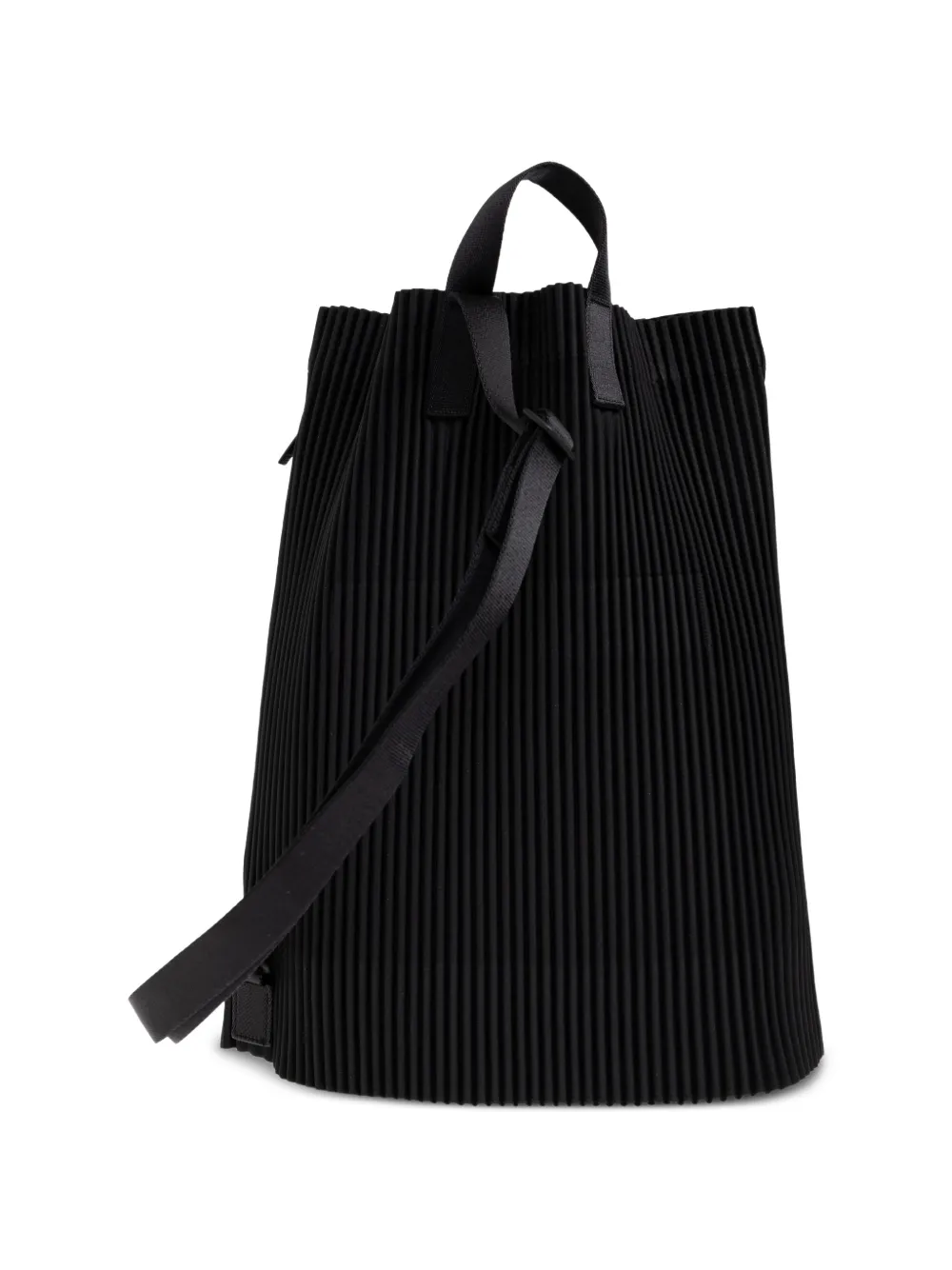 Homme Plissé Issey Miyake Geplooide rugzak Zwart