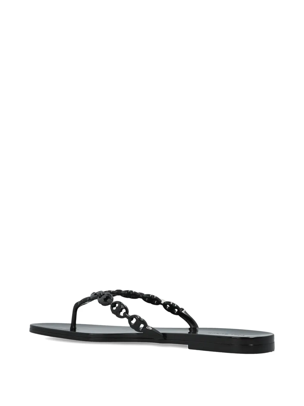 Tory Burch Gemini flip-flops Zwart