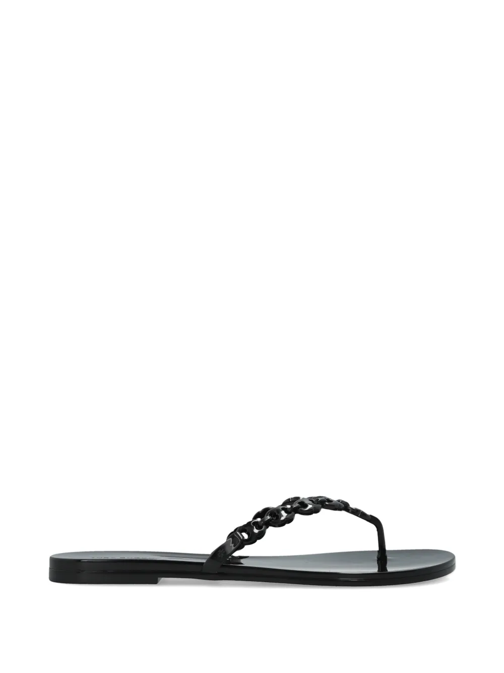 Tory Burch Gemini flip-flops Zwart