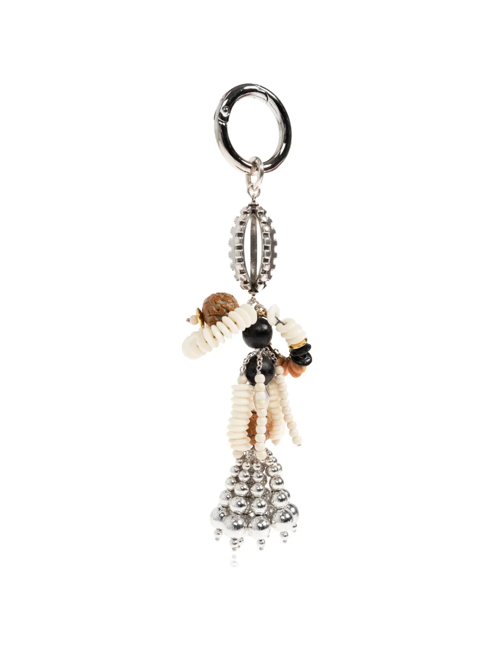 ISABEL MARANT charm-embellished keychain - Silber