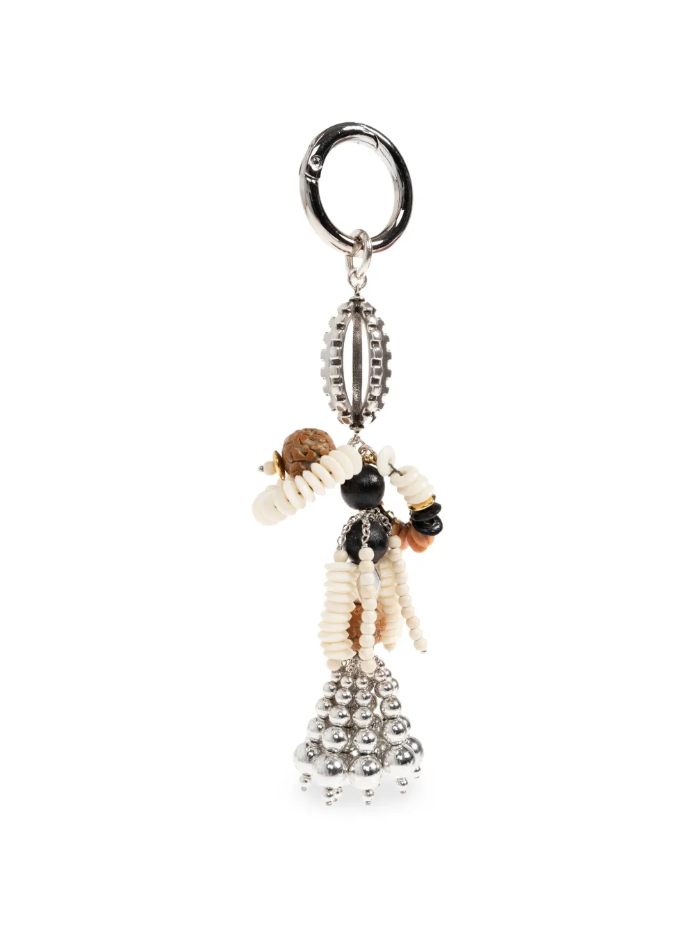 ISABEL MARANT charm-embellished keychain - Silber