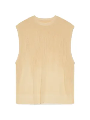 Homme Plissé Issey Miyake プリーツ タンクトップ | ニュートラル