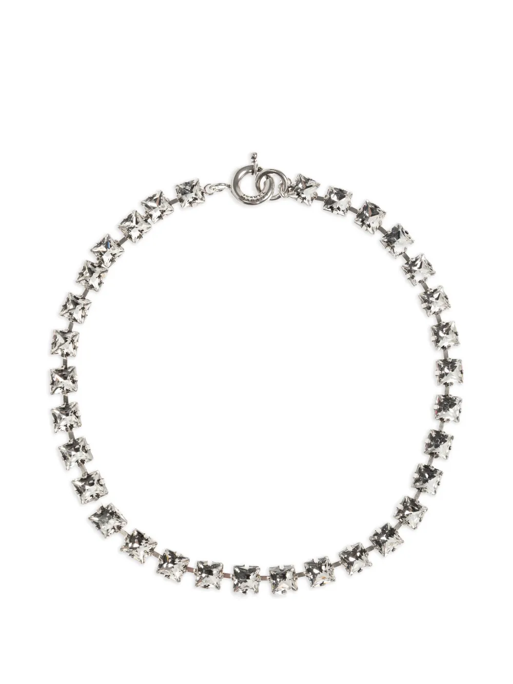ISABEL MARANT crystal-embellished necklace - Argento