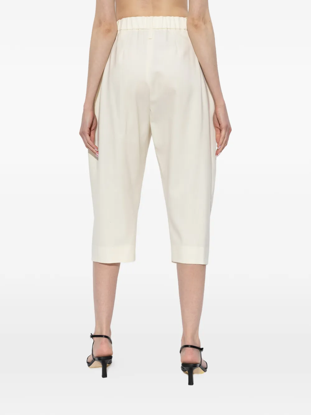 Issey Miyake Broek met uitgesneden details Wit