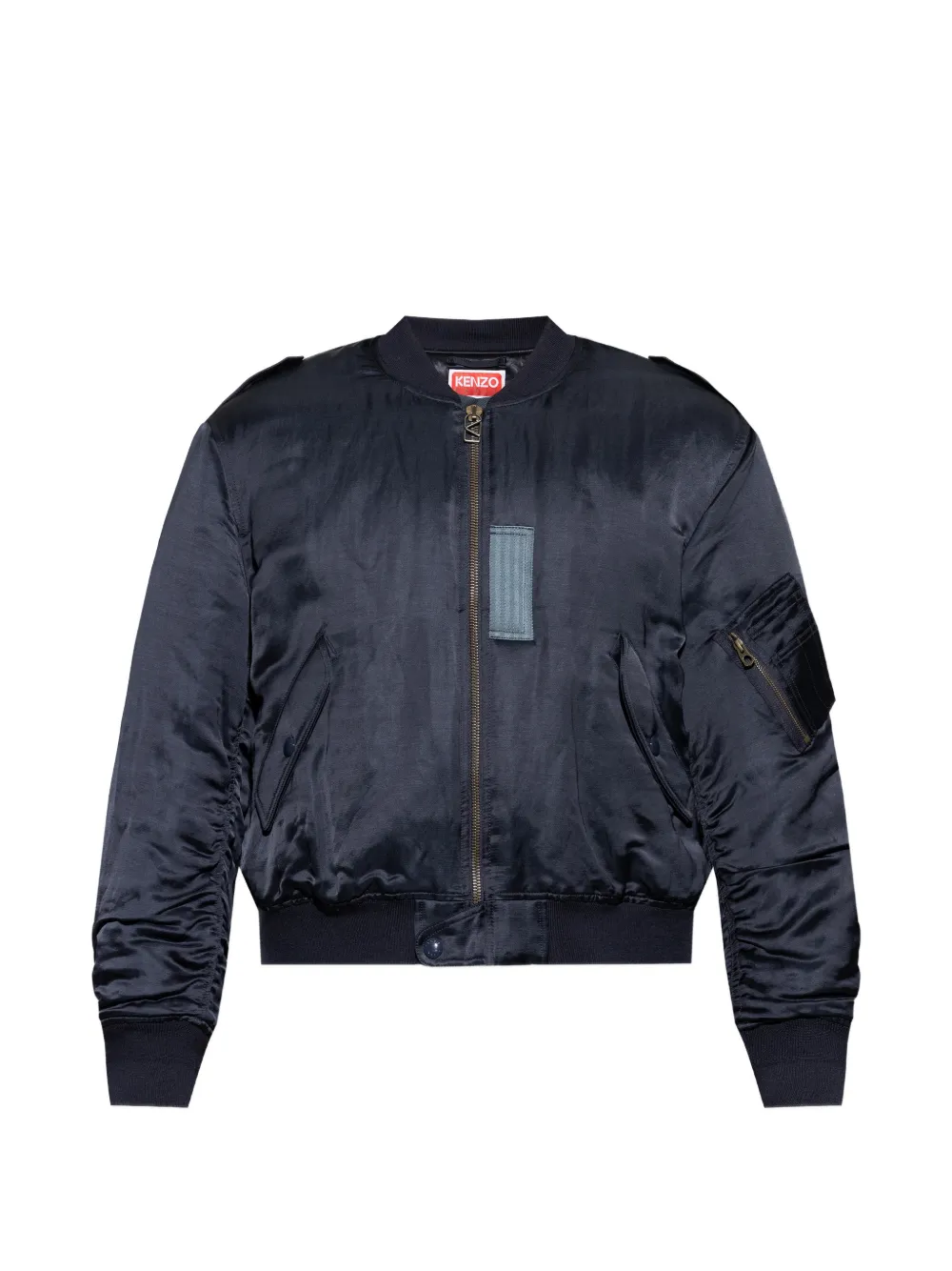 Kenzo Jungle Poem zip jacket - Blu