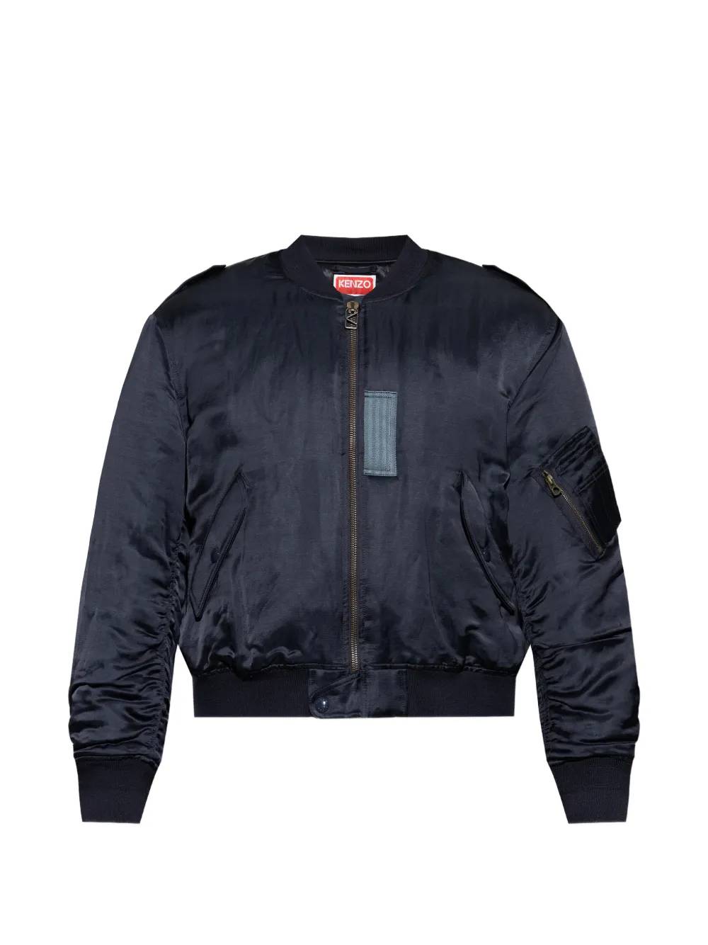 Kenzo Jungle Poem zip jacket - Blu