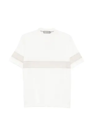 Brunello Cucinelli Vネック Tシャツ | ニュートラル | FARFETCH JP