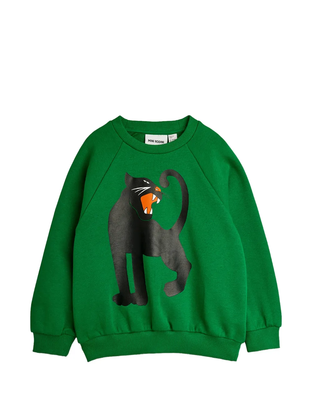 Mini Rodini graphic-print sweatshirt - Verde