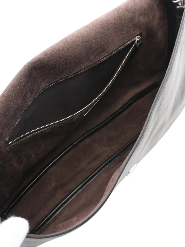 Fendi Pre-Owned 2000-2010 ラージ レザー チェーン バゲット