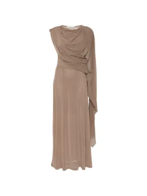 knee length dresses for ladies Justine Gown - Satin A-Line Gown main image 1