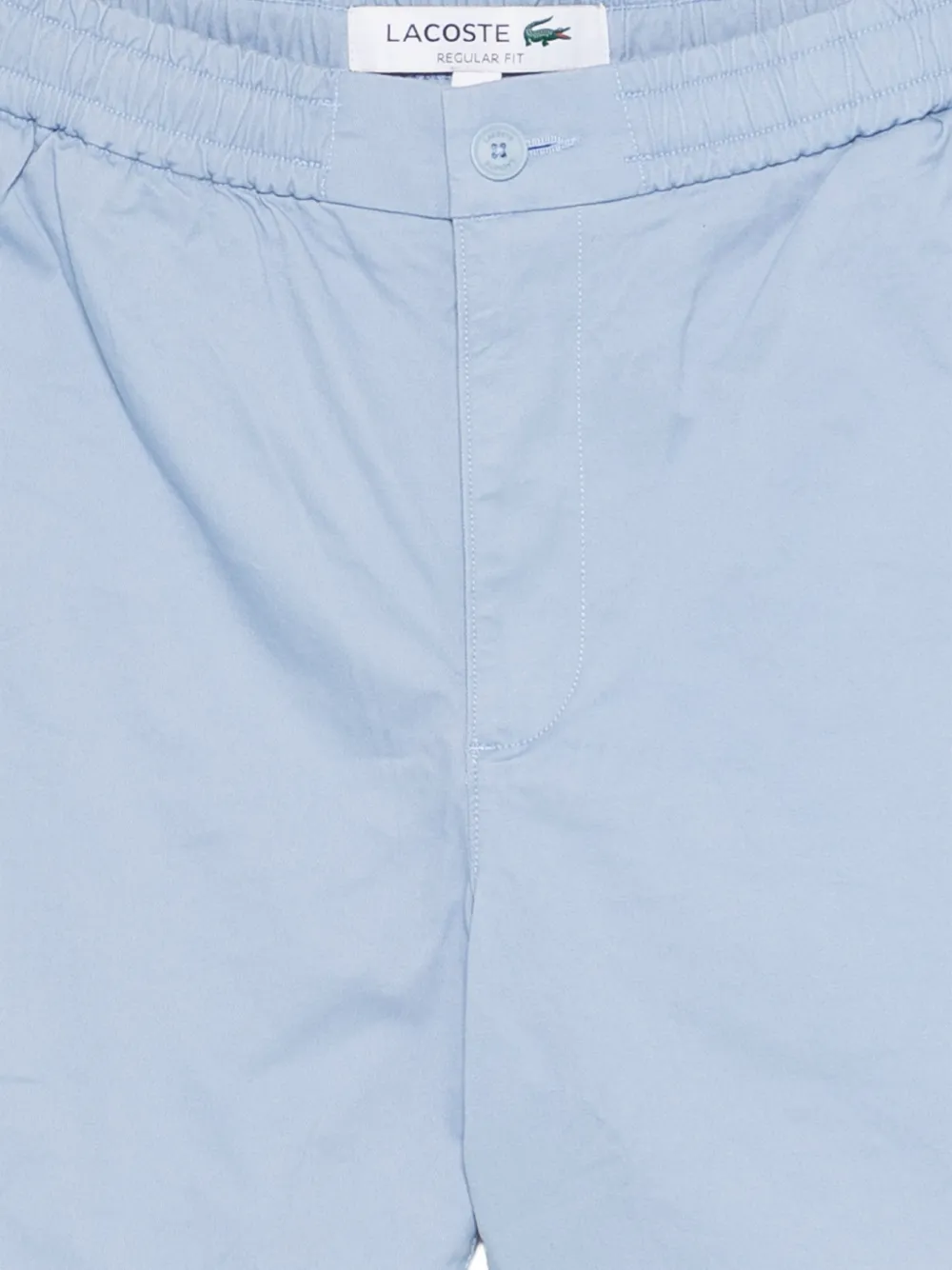 Lacoste Elastische shorts Blauw