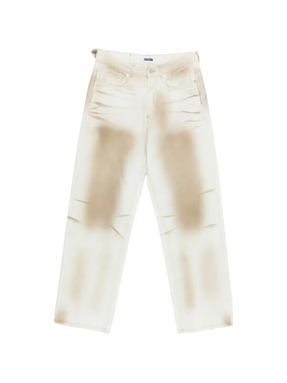 Magliano distressed jeans - Toni neutri