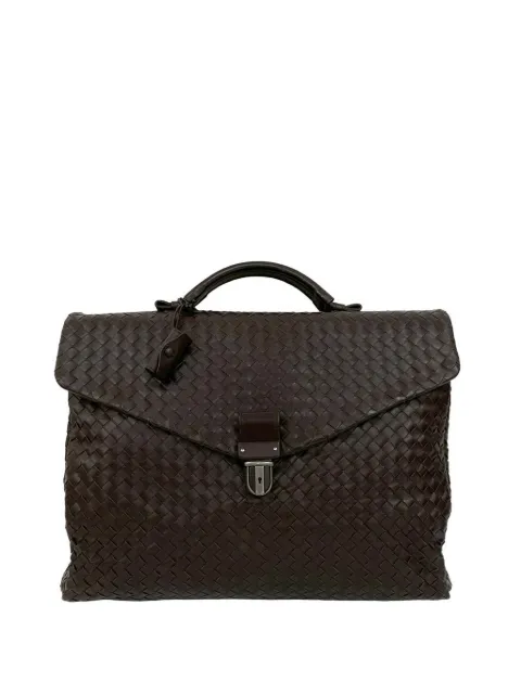 Bottega Veneta Pre-Owned 2010-2025 Nappa Intrecciato Briefcase business bag
