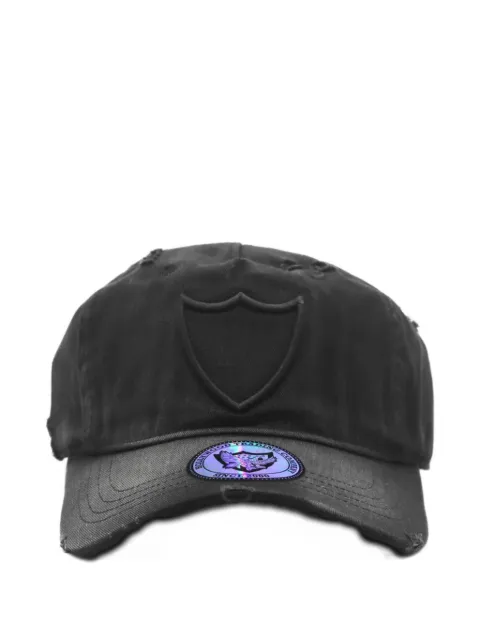 Htc Los Angeles distressed shield-logo baseball cap