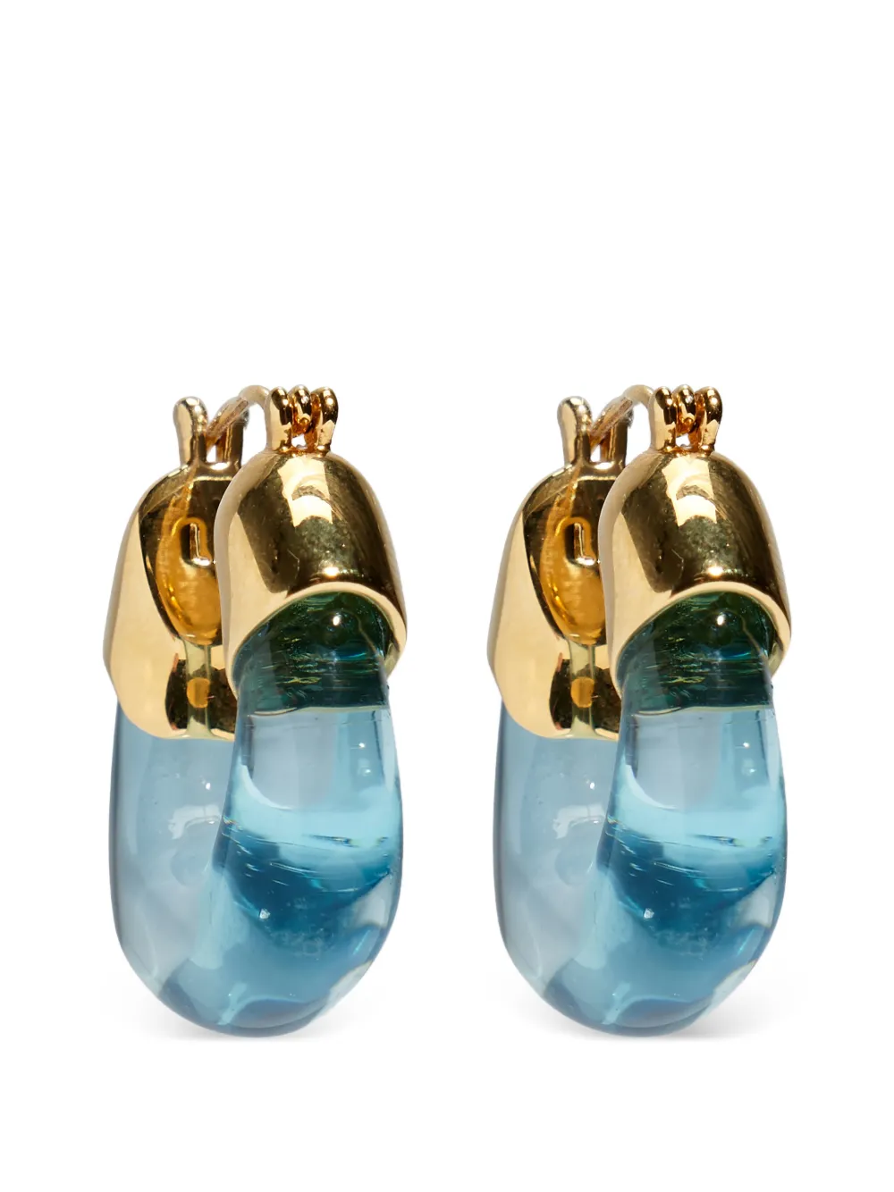 Lizzie Fortunato Organic hoop earrings - Oro